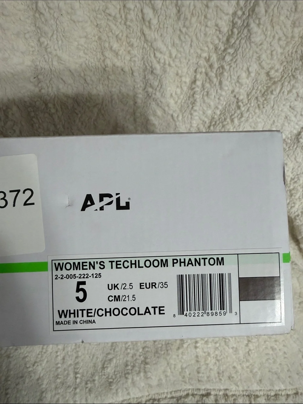 APL Women’s Techloom Phantom - White/Chocolate